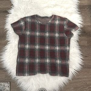 Brandy Melville plaid shirt